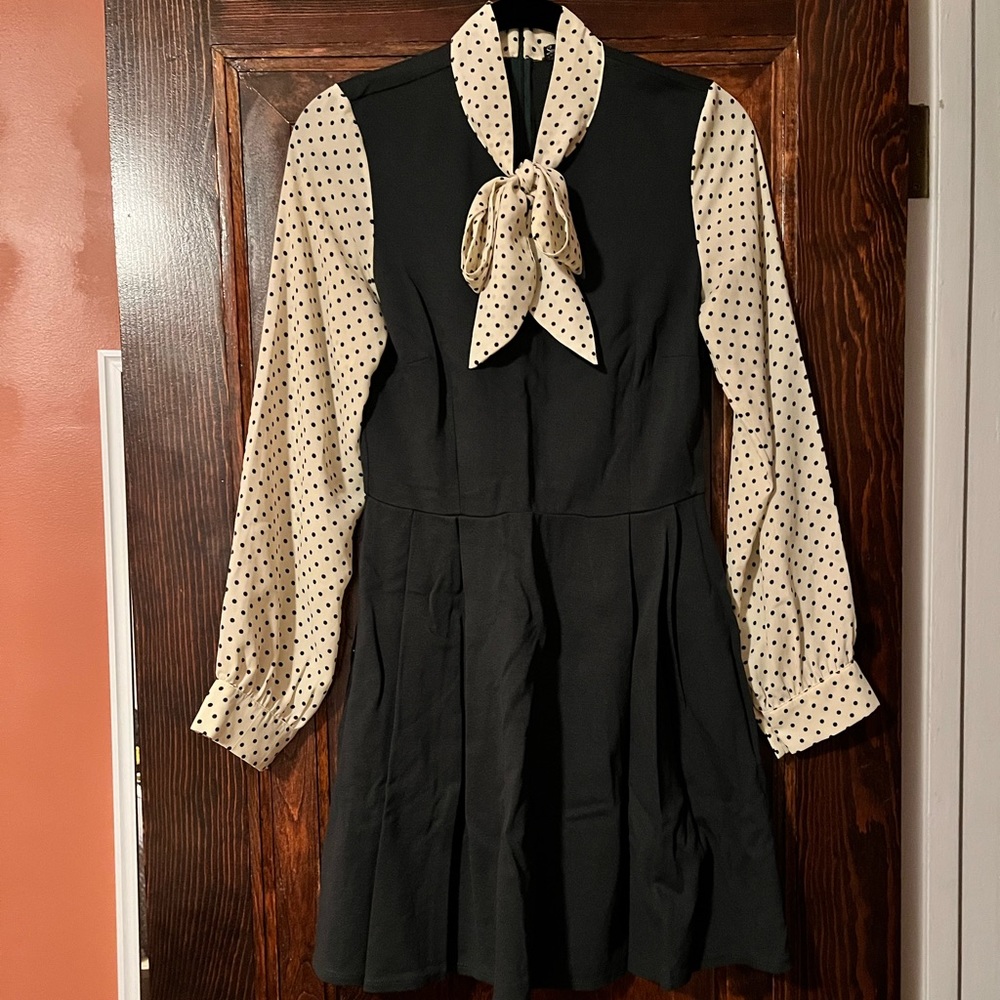 vintage style bow dress